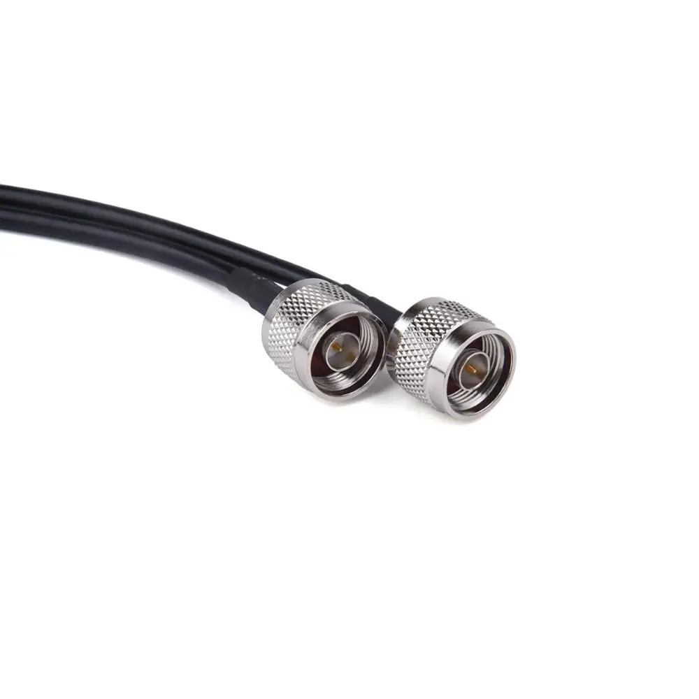 Antenna Pigtail Cable 1-20M RG58/50-3 RF Coaxial Cable N Male to Male Extension For 4G LTE Antenna Signal Booster