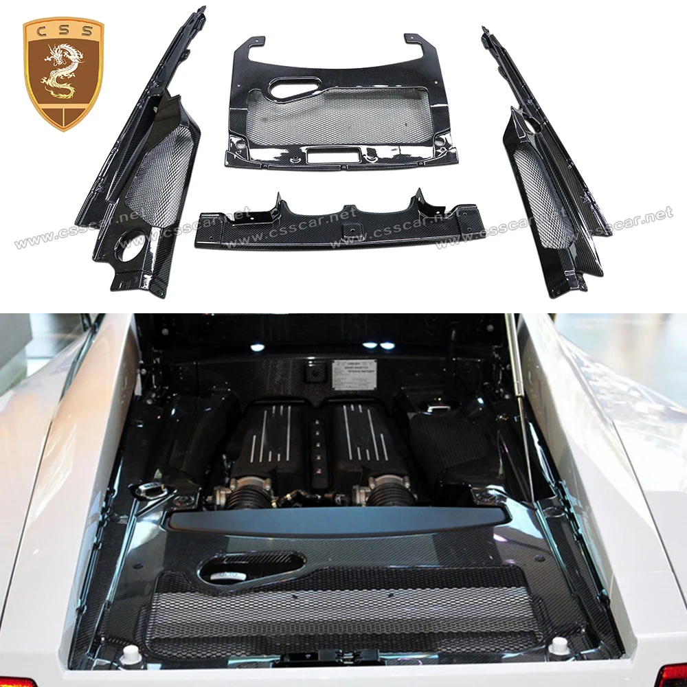 Передняя крышка двигателя из настоящего углеродного волокна для Lamborghini Gallardo LP550