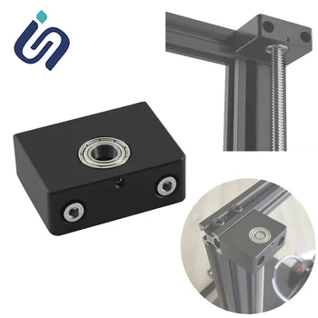 

3D Priner Parts Aluminum Z-Axis Leadscrew Top Mount For Ender 3//Ender 3Pro Creality CR-10S Pro Metal Z-Rod Bearing Holder