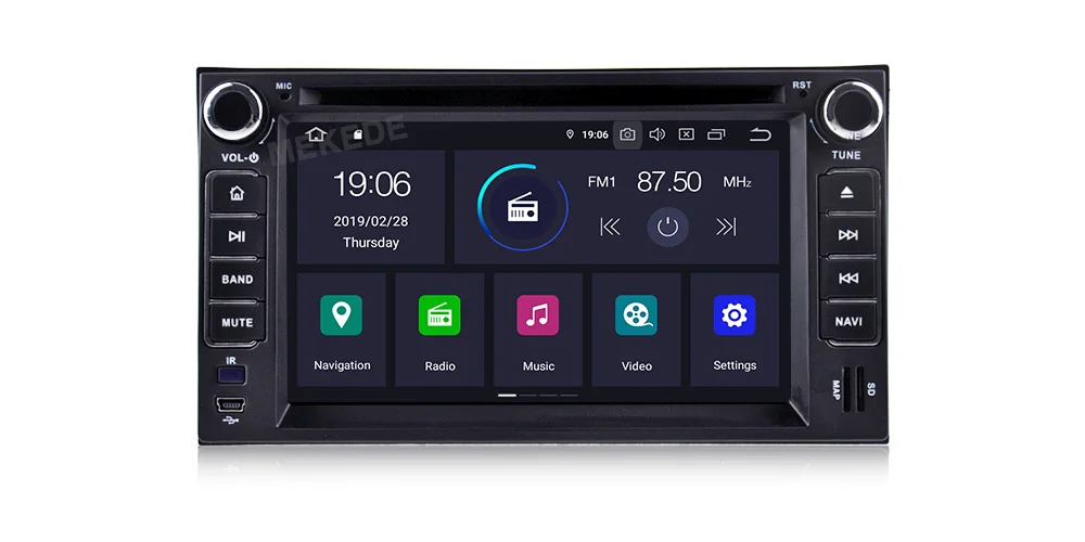 Excellent px30 Android 9.0 Car DVD for Kia Carnival 2006-2011 & Ceed 2006-2009 & Cerato 2003-2006 & Carens 2006-2011 & Optima 2005-2010 7