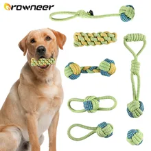 7 Packs Pet Dog Chew Toys Cotton Rope Interactive Toy Outdoor Training Teeth Molar For Small Medium Large Dogs Pets Supplies