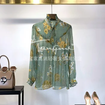 

New outer wear spring of 2020 small unlined upper garment of lantern sleeve to restore ancient ways joker