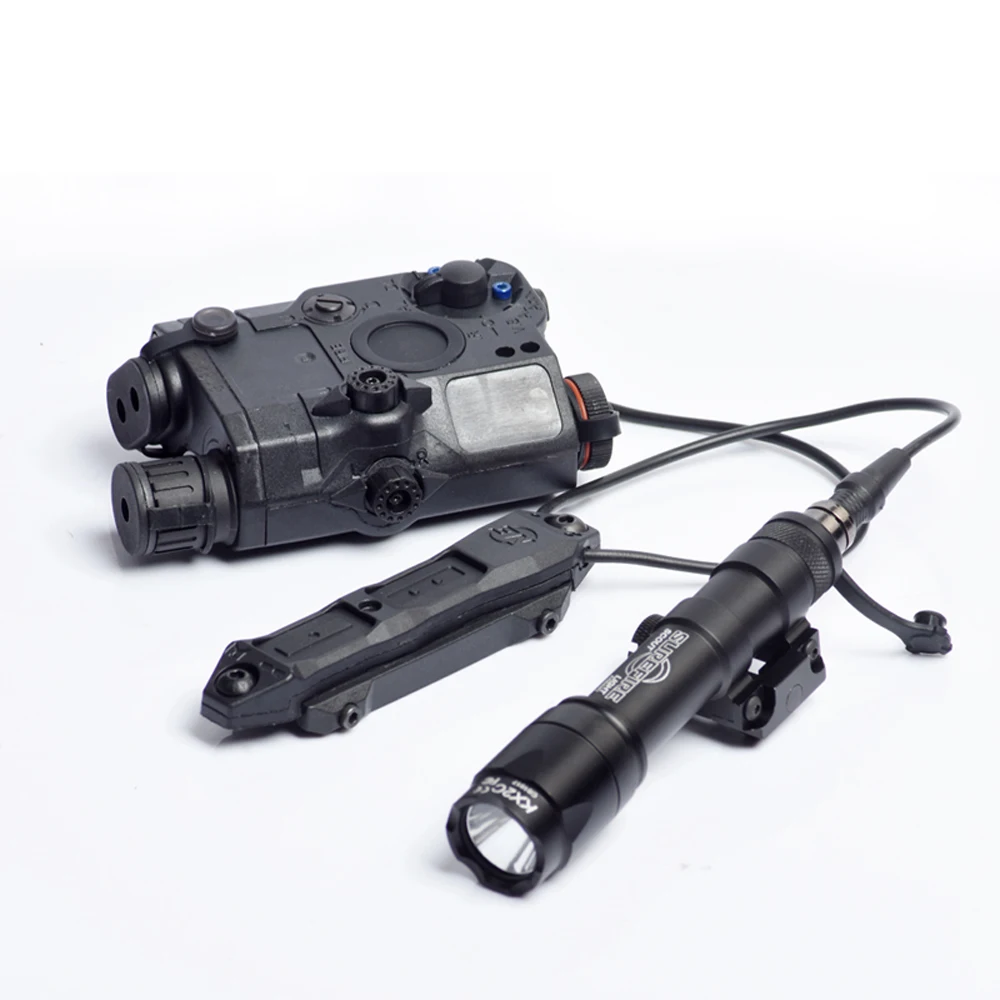 WADSN SF M600/M600C тактический светильник для вспышки PEQ 15 LA 5C лазерный инфракрасный лазерный светодиодный светильник белого цвета с подушечкой под давлением оружейный светильник s комплекты