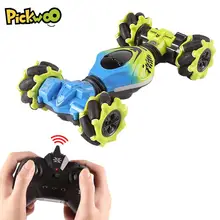 Pickwoo – voiture cascadeuse C11 RC 4WD, Mini véhicule tout-terrain à torsion avec musique légère, détection de gestes, jouets d'escalade à la dérive pour enfants