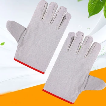

Unisex Garden Welding Non Slip Canvas Adult Multipurpose Working 24 Line Wear Resistant Construction Site Protective Gloves
