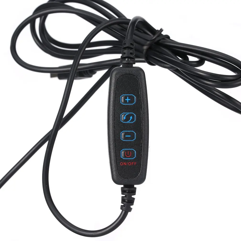 26 мм светодиодный кольцевой светильник для студийной камеры с регулируемой яркостью, фото-телефон, видео светильник, лампа с штативами, селфи-палка, кольцевой Настольный заполняющий светильник для Cano