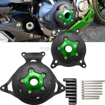 

Motorcycle Accessories Engine Stator Cover Engine Guard Protection Side Shield Protector For KAWASAKI Z750 2007-2012 Z800 13-16