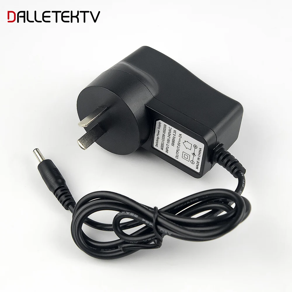 Адаптер питания для ТВ-приставки Leadcool/Q9/Q1304/Q1404/Q1504/R1/R2/R6 ТВ-приставка RK3329 выход 5 в 2A DC 3,5 мм* 1,35 мм адаптер питания