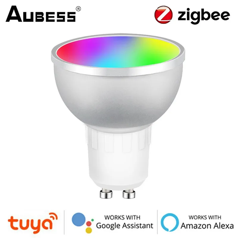 Умная лампа AUBESS 5 Вт RGB + CW управление через приложение | Освещение