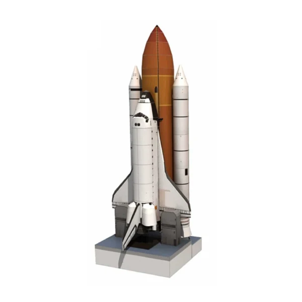 Space Shuttle Space Shuttle Paper Model Glossy Coated Paper Model for Kids Adult MU8669