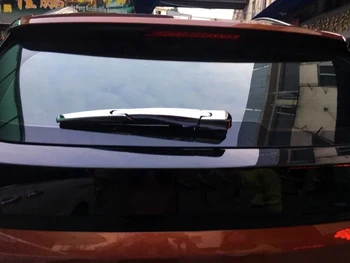 

For Peugeot 3008 GT 5008 GT 2017-2019 Exterior Chrome Car Rear Rain Wiper Cover Rear Window Wiper Trim 3PCS ABS Car Accessories