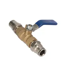 1/" внутренняя резьба латунный клапан с 1/4" наружная резьба до 3/" Соединительный разъем для труб оросительные фитинги для водопроводных труб муфта