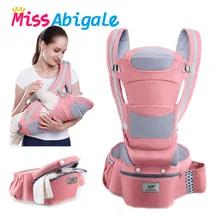 MissAbigale эргономичная переноска для детей, для младенцев, Хипсит, поясная переноска, передняя сторона, эргономичный слинг кенгуру для ребенка, путешествия, 0-36 м