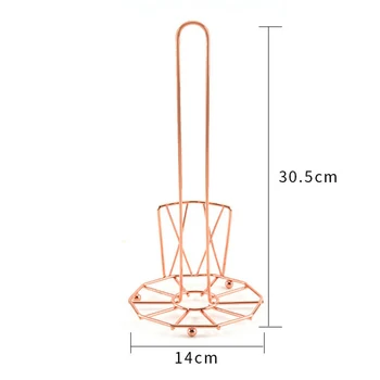 

Bathroom Toilet Paper Roll Holder Stand Storage Organizer Rack for Home Kitchen J2Y