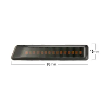 

Smoke Side Marker Lights Dynamic Repeater Replacement For BMW E53 X5 E36
