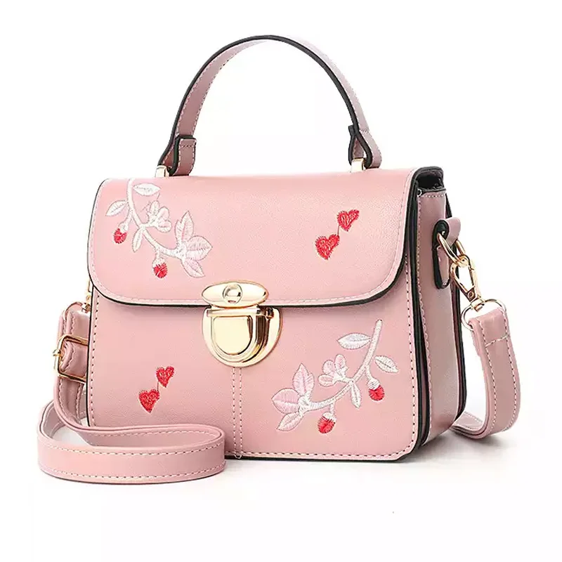 

Women Flap Messenger Bags Women Shoulder Bag Female Causal Totes Luxury Handbags Embroidery Design Crossbody Bags Bolsa Feminina