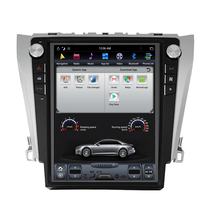 Discount NAVITOPIA 12.1inch Vertical Screen Tesla Android 7.1 Car GPS Navigation for Toyota Camry 20012-2016 Car DVD Multimedia Player 4 Discount NAVITOPIA 12.1inch Vertical Screen Tesla Android 7.1 Car GPS Navigation for Toyota Camry 20012-2016 Car DVD Multimedia Player 4