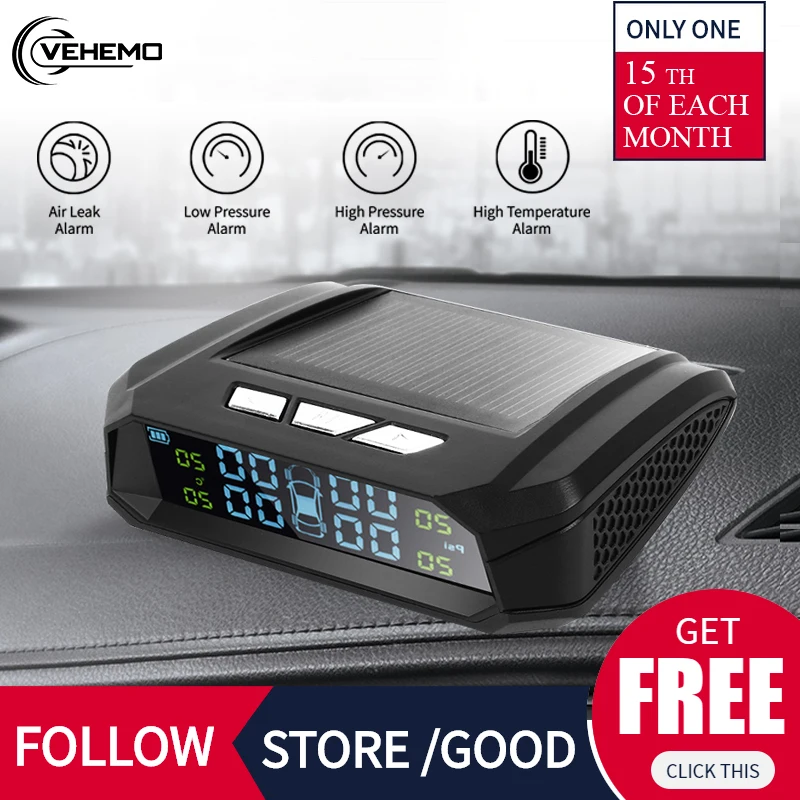 Автомобильный контроль давления в шинах, USB TPMS, 4 шт., датчик давления в шинах, система мониторинга, авто, солнечная энергия, транспортные средства