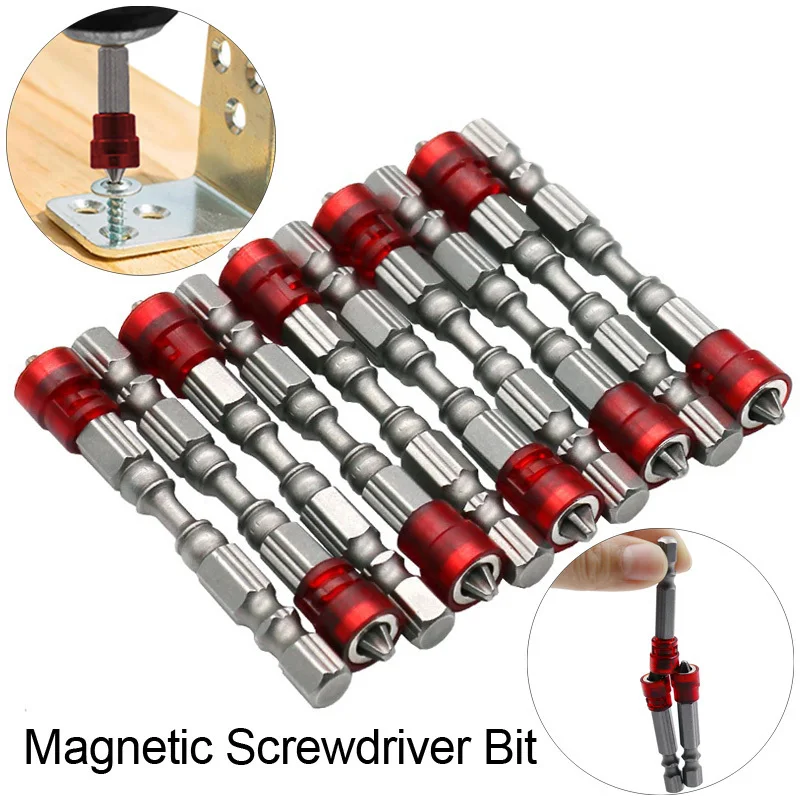 

Single & Double Head Magnetic Screwddriver Set Screwdriver Bit Anti-Slip Hex S2 PH2 Electric Screw Driver Set For Power Tools