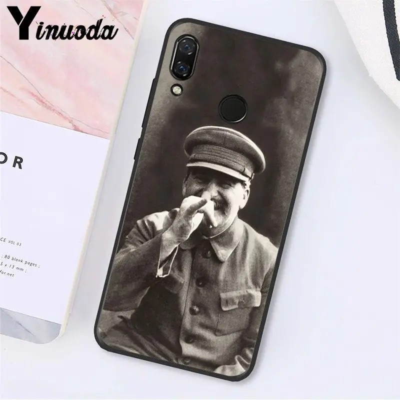 Yinuoda Главнокомандующем русской армии Сталин чехол для телефона для Xiaomi Redmi8 4X 6A S2 Go Redmi 5 5Plus Note8 Note5 7 Note8Pro