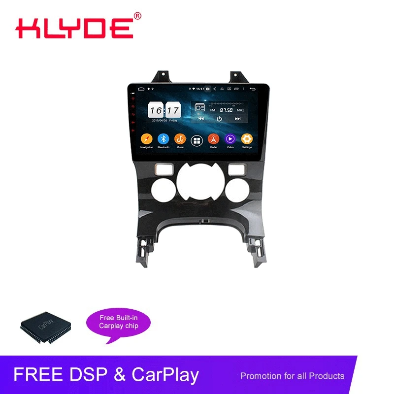 KLYDE 4G Ram 64G Flash android car radio audio player for PG3008 High Level | Автомобили и мотоциклы