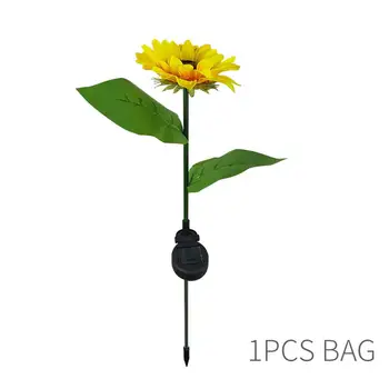 

Solar Energy Saving Eco-Friendly Beautiful Solar Lawn Lamp Solar Landscape Lights Solar Sunflower Light Courtyard Decoration
