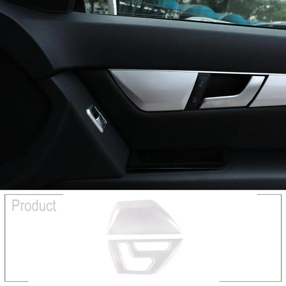 2 шт. хромированные кнопки на автомобильные сиденья Mercedes benz C Class W204 C180 C200 C260 2007-2013 |