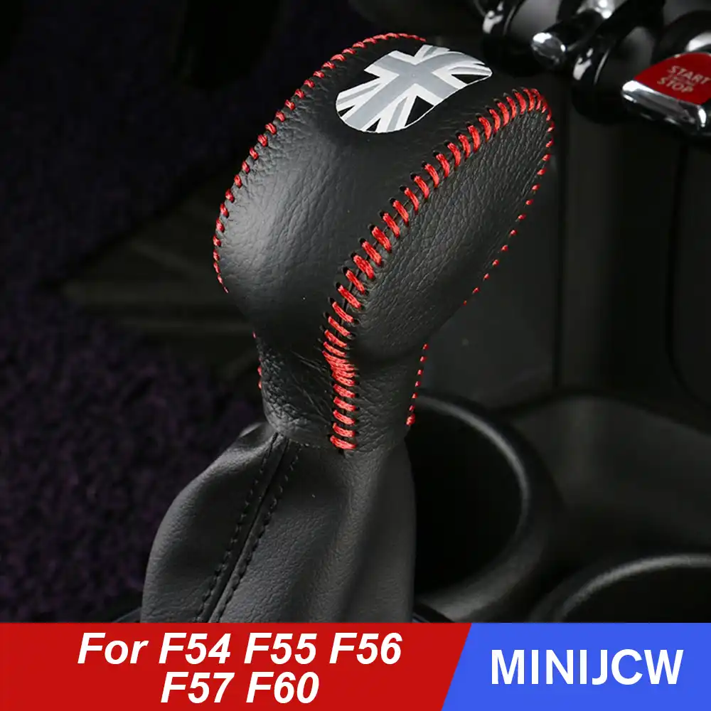 車のギアシフトノブカバーハンドブレーキカバープロテクタークーパーs One Jcw F54 F55 F56 F57 F60田舎車のアクセサリー Gear Shift Collars Aliexpress