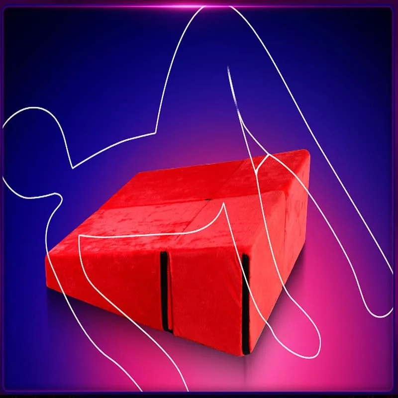 Foldable Sex Sofa Wedge Man Woman Erotic Sex Products for Couples Sexy Chair Adults Love Games Flirt Cushion Sofas Sex Furniture