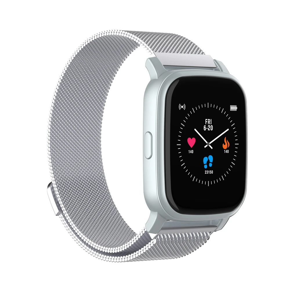 Новинка SENBONO TS01 Спортивные Bluetooth IP67 водонепроницаемые Смарт-часы Шагомер напоминание о звонке Смарт-часы для ios Android - Цвет: SilverSteel