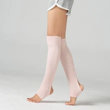 Женские носки для йоги, гетры, носки для обуви, чехол для тела для спортзала, фитнеса, танцев, балета, упражнений, носки из акриловых волокон