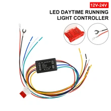

12-24V Universal DRL Strobe Controller Flasher Module Daytime Running Light Controller Dimming Turn Signal Control