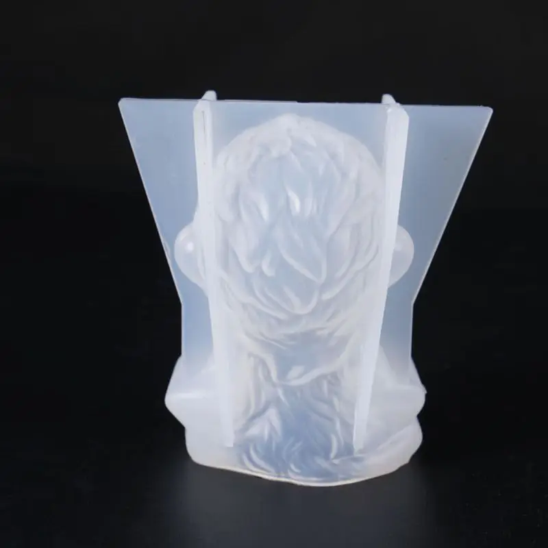 Ручная работа 3D Обезьяна Король фигурка Сунь Укун статуя силиконовая полимерная Форма Искусство ремесло