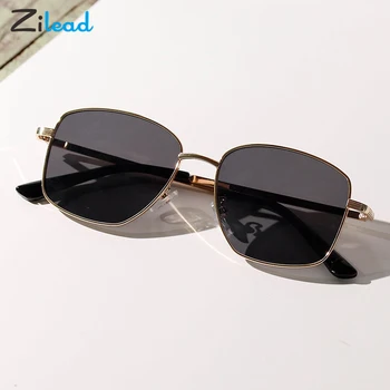 

Zilead Metal Frame Sunglasses UV400 High-Quality Silicone Bazoo Holds Ultraviolet-Proof Fashion Comfortable For Men And Women