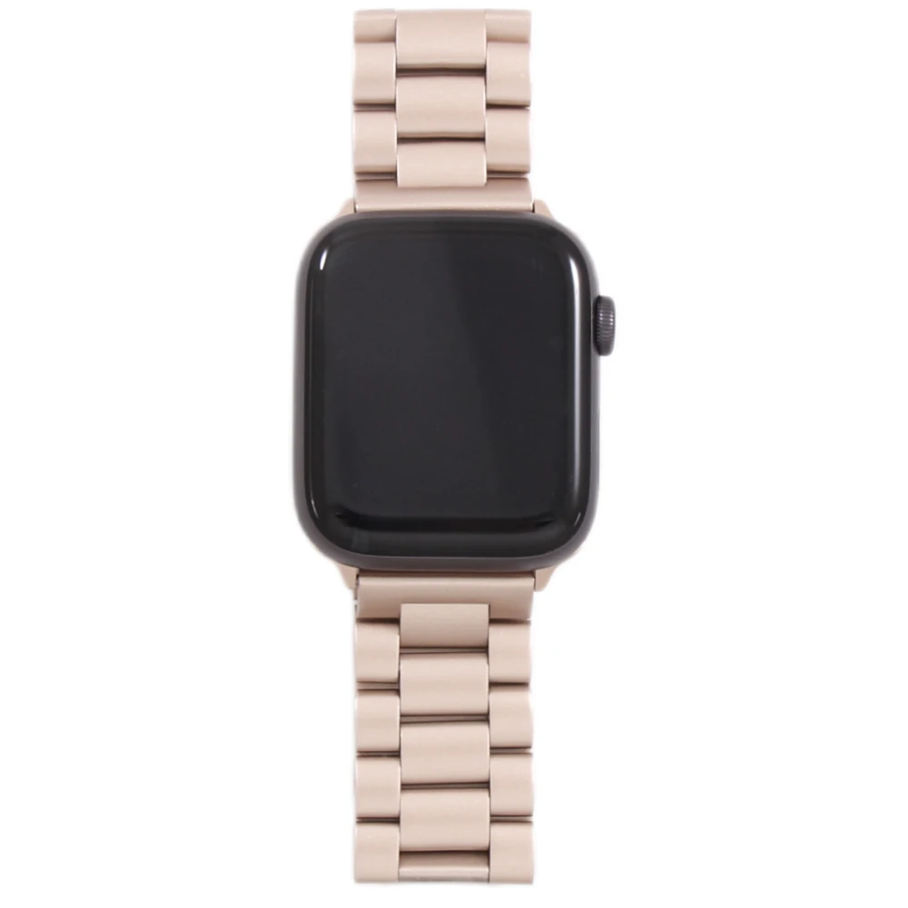 Ремешок для наручных часов Apple Watch, для детей 4, 5, 42 мм, 38 мм, версия 1/2/3 11 цветов металлический Нержавеющая сталь Ремешок Браслет ремешок для наручных часов iWatch серии 4 44 мм 40 мм - Цвет ремешка: 3FG