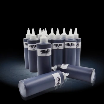 

Black Dynamic Tattoo Ink 250ml 330g Permanent Makeup Body Art Tattoo Paint Cosmetics Tattoo supplies High Quality