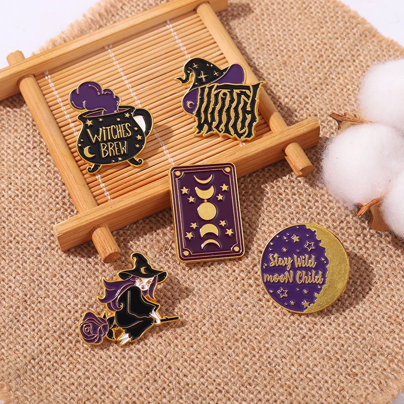 MAKE YOUR MAGIC ENAMEL PIN Moon Attic - Colours Shop