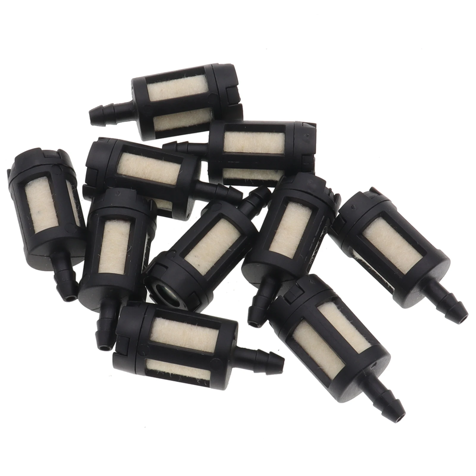 10pcs Small Engines Petrol In Tank Gas Line Fuel Filter For Weed Eater