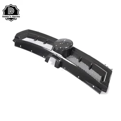 Calandre de pare choc avant en Fiber de carbone sèche, adaptée à la VW Golf 7 MK7 4 de 2014 à 2017 
