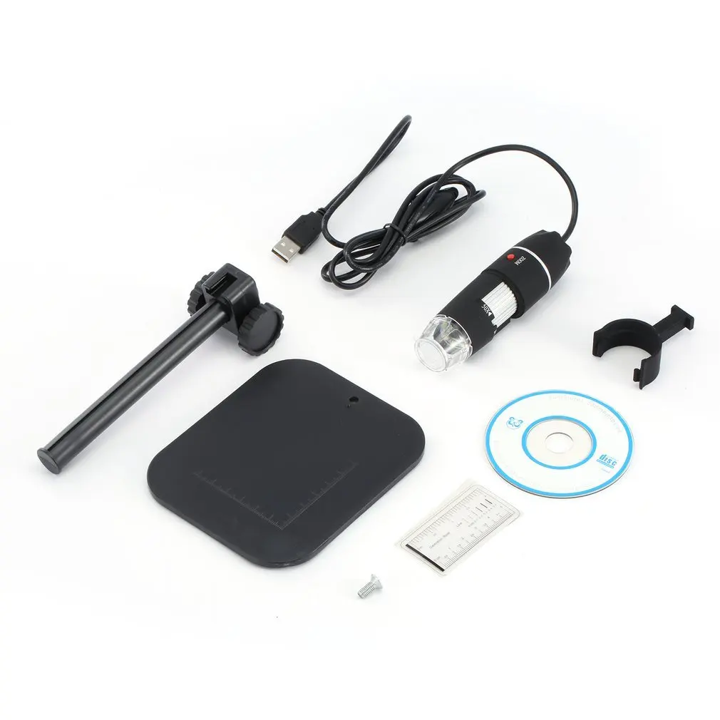 

50Xto500X Digital Microscope Microscopio Digital Trinocular Mikroskop Digital Para 8 LED Electronica Soldering USB Microscope