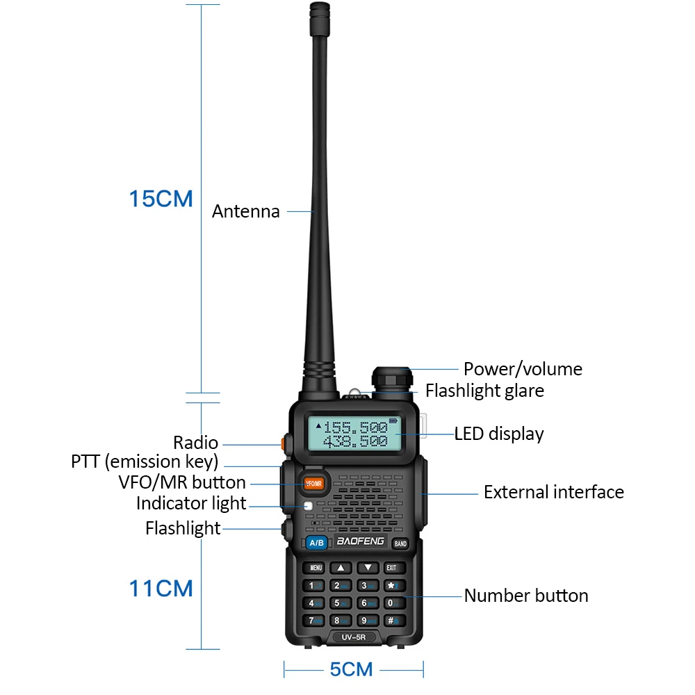 ЕС вилка рация Intercom 5 Вт УВЧ двухсторонняя радиостанция приемопередатчик двухсторонняя радио-связь аудио домофон система