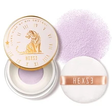 HEXZE 4 Colors Loose Powder Makeup Silky Compact Setting Powders Matte Finish Oil Absorbing Smoothing Facial Waterproof