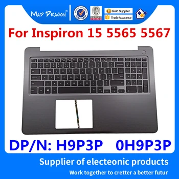 

NEW original Laptop US Backlit keyboard and palmrest Assembly C shell For Dell Inspiron 15 5565 5567 PT1NY 0PT1NY H9P3P 0H9P3P