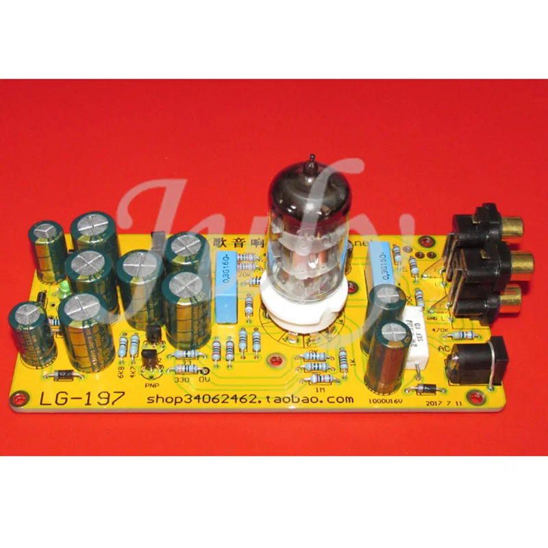 12AU7 tube bile sound converter / taste calibration circuit board buffer LG197 | Обустройство дома