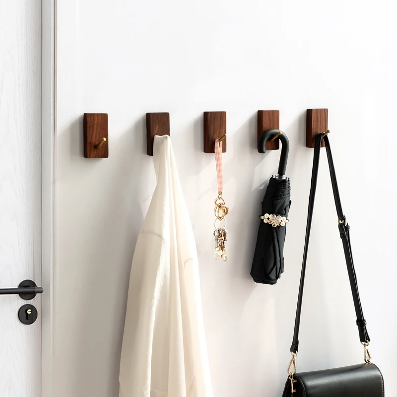 Creative Wall Door Umbrella Hooks Hanger For Key Clothes Coat Hat Bags Towel HOT 