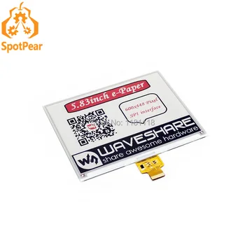 

5.83inch e-paper (b) lcd 600x448 e-ink raw display