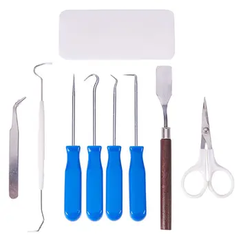 

9 Pcs/set Multitool Jewelry Making Hardware Tools Kit Handmade DIY Oil Seal Screwdriver Disassembly Repair Removal Tool