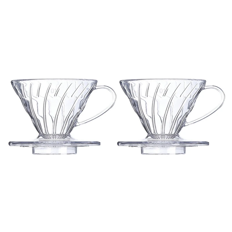 2Pcs Coffee Filter Cones Dripper Holder Cup Reusable for Travel or Home Use Perfect Pour over & Cold Brew | Дом и сад