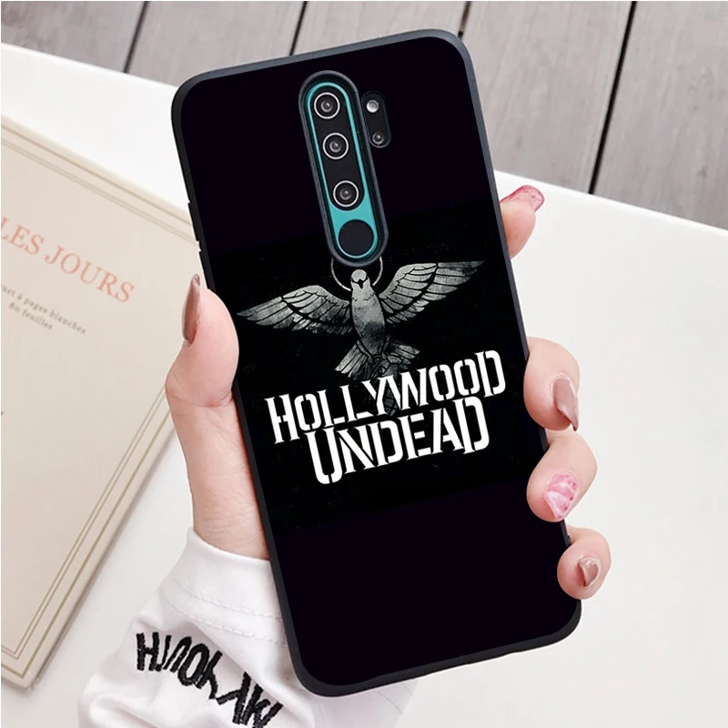 Hollywood Undead Silicone Ốp Lưng Điện Thoại Redmi Note 9 8 7 Pro S 8T 7A Bao case for xiaomi Cases For Xiaomi