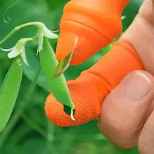 1pcs Silicone Finger Protector Protective Gears Safe Fruit Picking Tool Garden Protectors for Cutting Blade Rings Garden Gloves